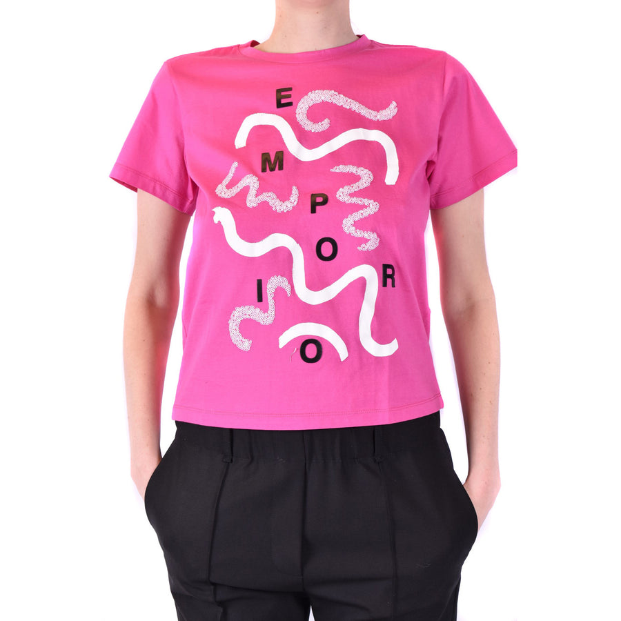 T-Shirt Con Stampa Grafica Astratta
