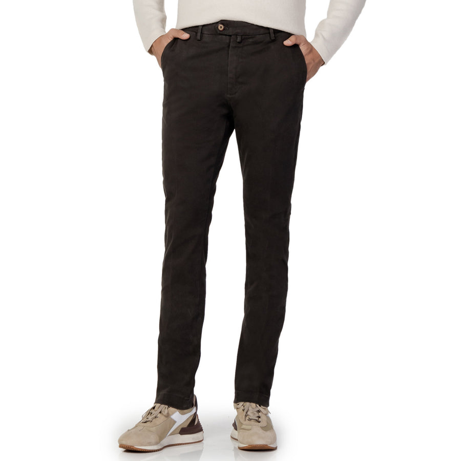 Pantaloni Chino Slim Beige