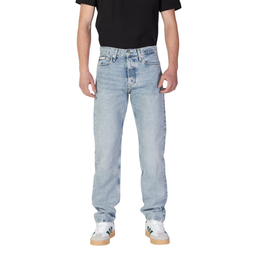 Dad Straight Bleach Wash J30J327434 Jeans Uomo