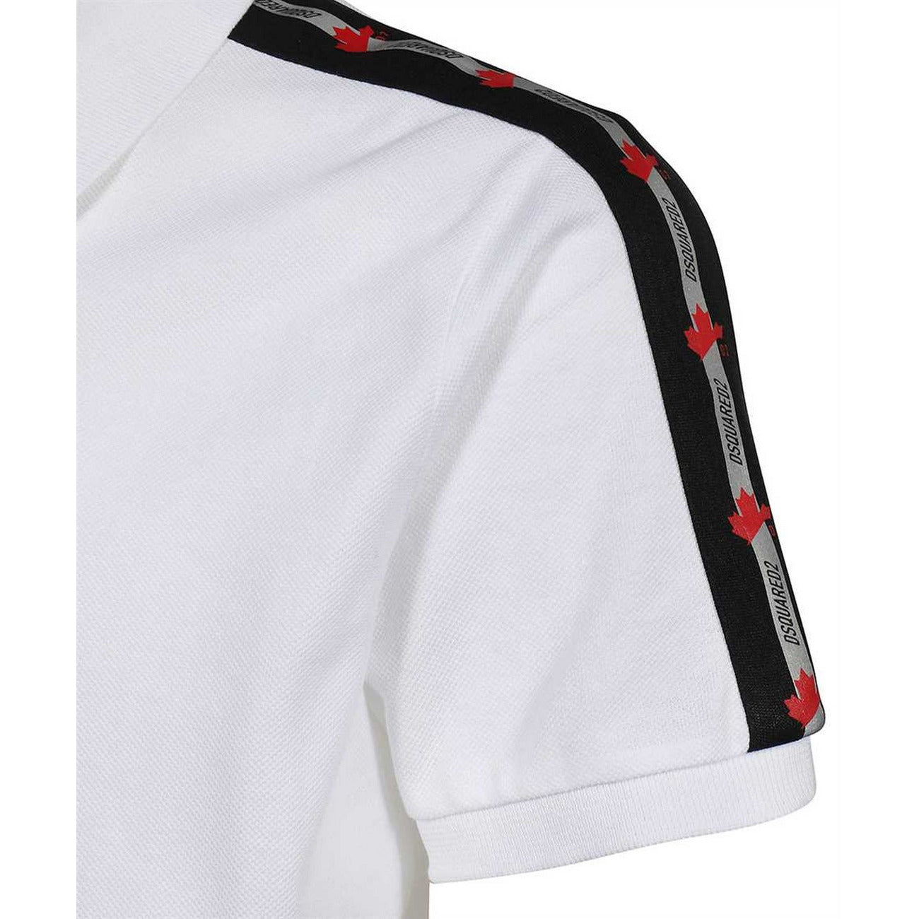 487199 Dsquared Polo Bianca Donna Primavera/Estate