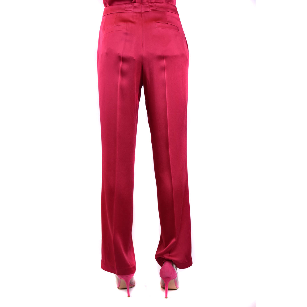 489439 Twinset Pantaloni Fucsia Donna Primavera/Estate