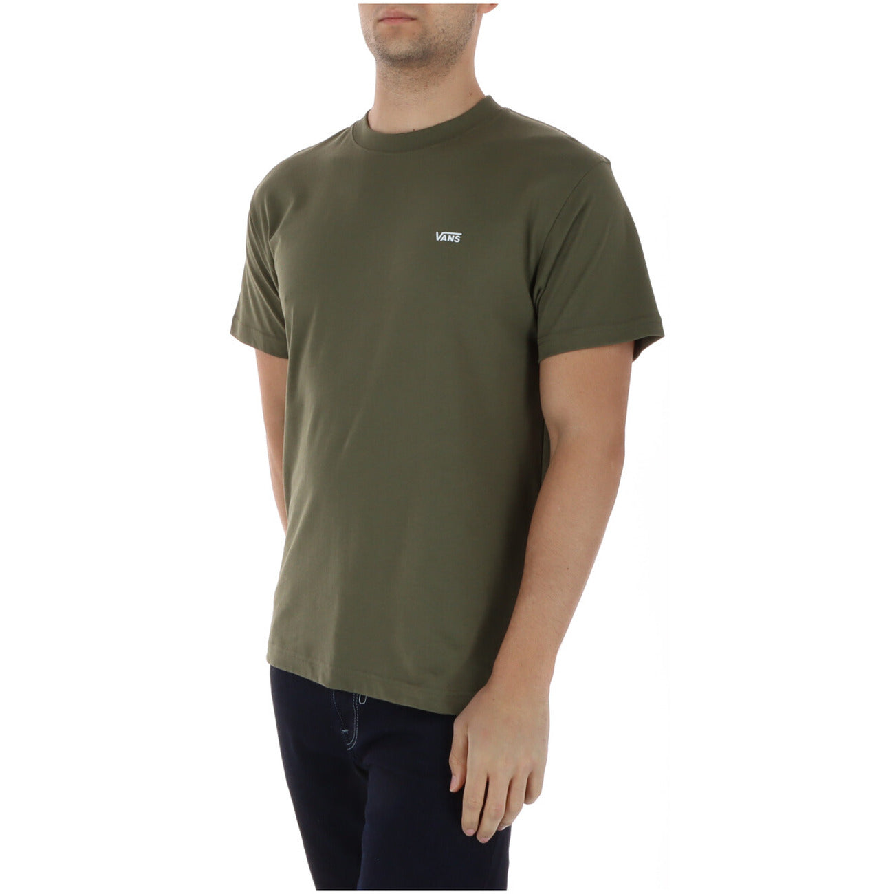 2458036 Vans T-Shirt Verde Uomo