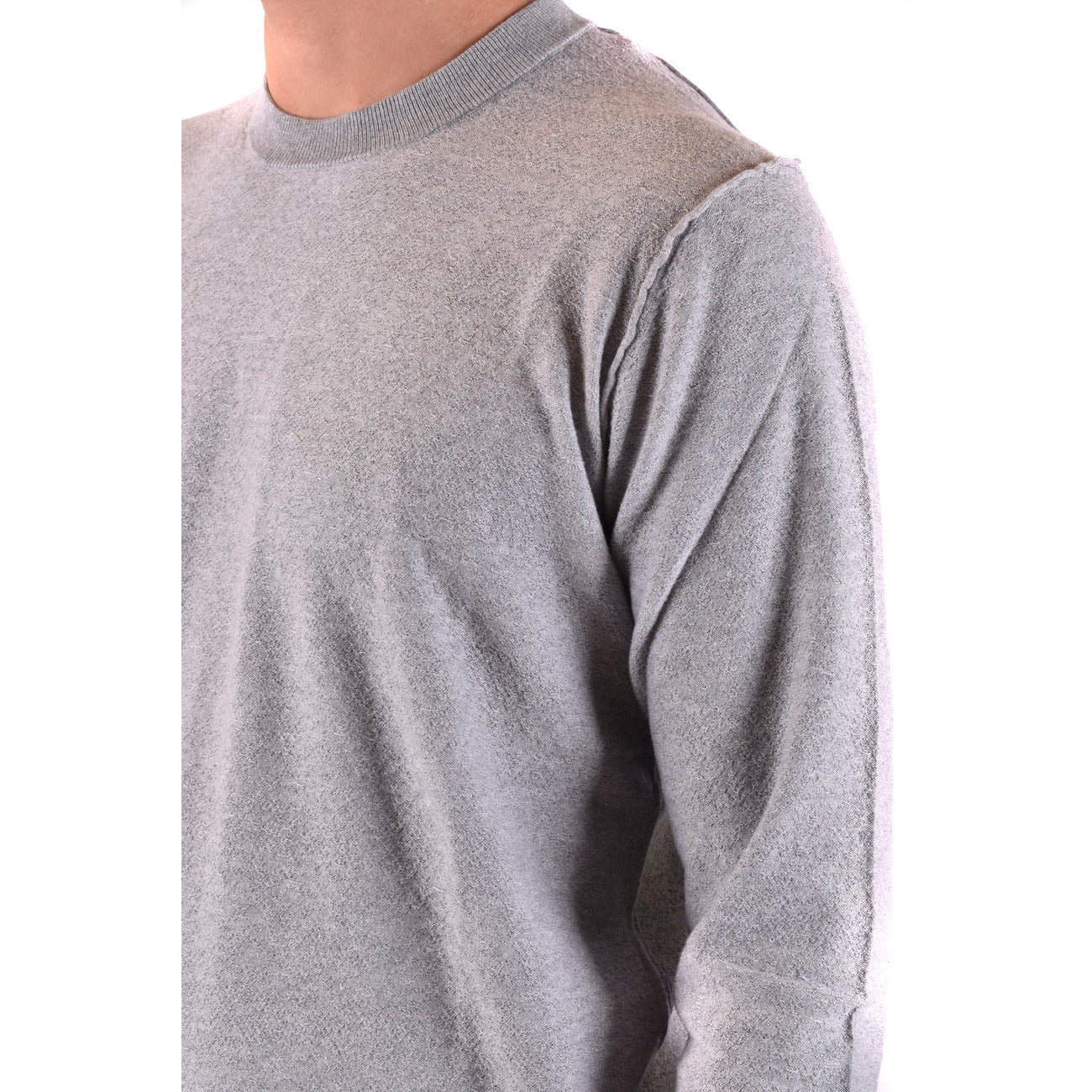2431339 Paolo Pecora Maglia Grigia Cotone Uomo