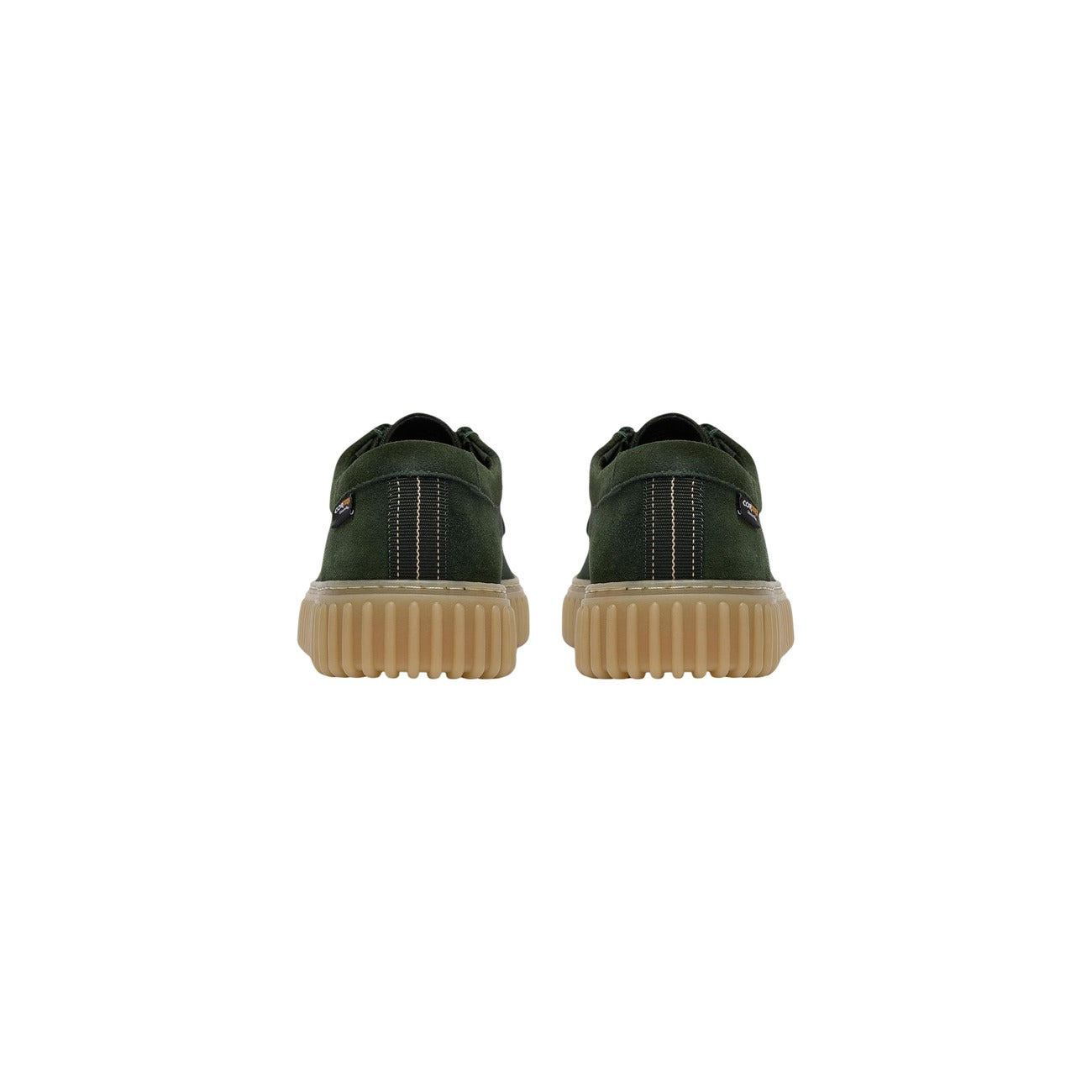 510417 Clarks Scarpe Basse Verde Tessuto Uomo