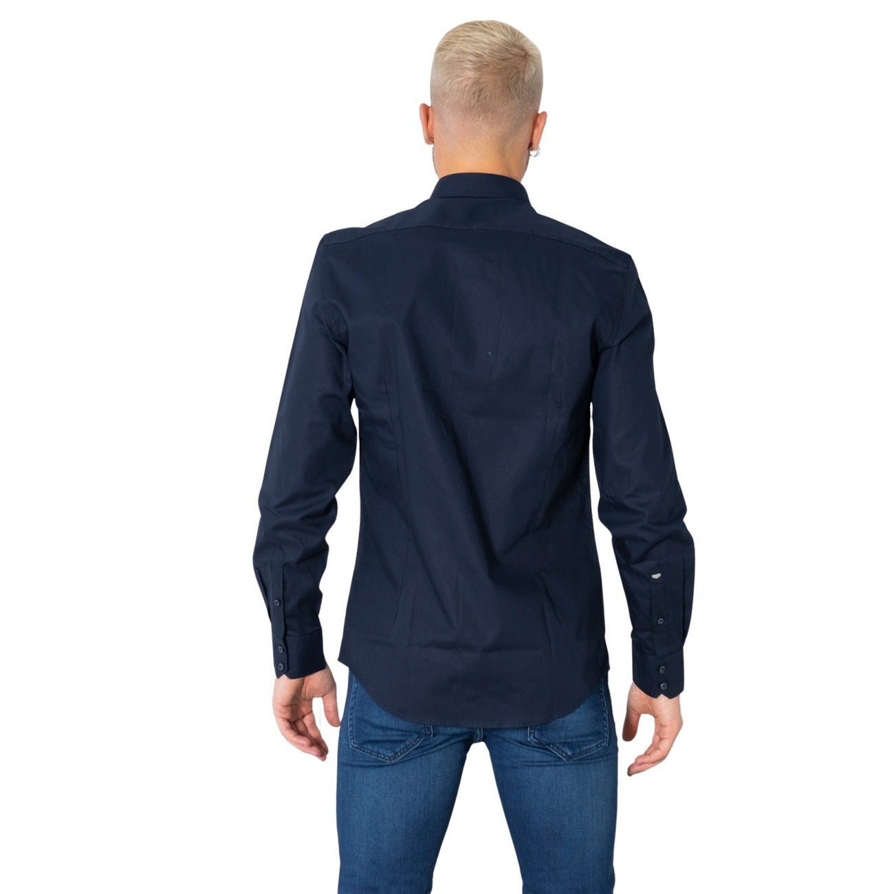 308279 Antony Morato Camicia Blu Uomo
