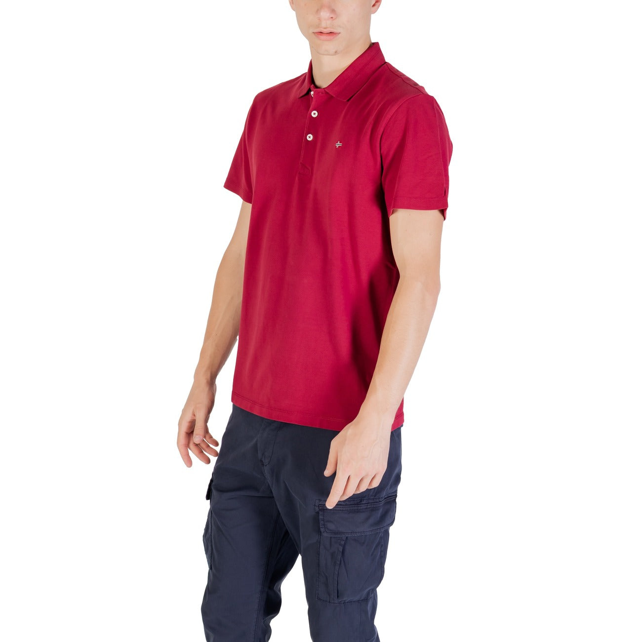 2422850 Napapijri Polo Bordeaux Uomo