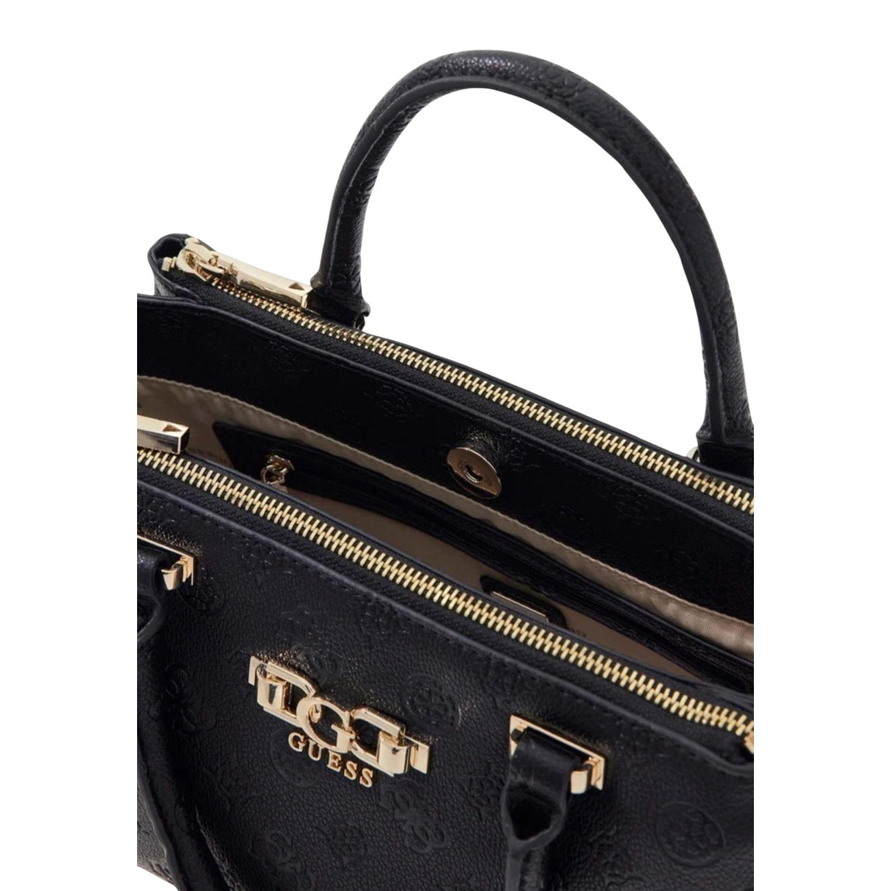 2455163 Guess Borsa Donna Nera 2 Manici Tracolla