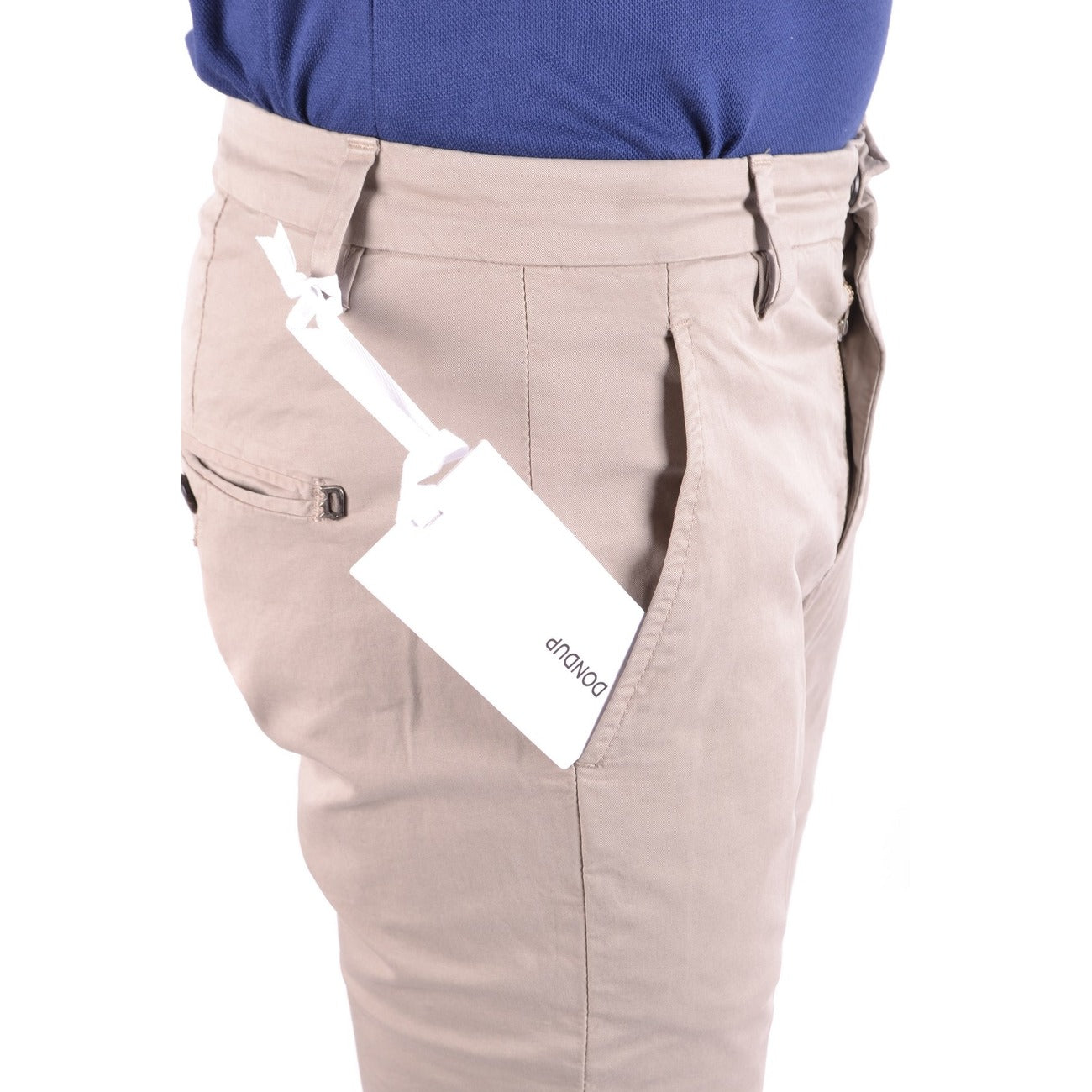 2429588 Dondup Pantaloni Beige Cotone Elastan Uomo