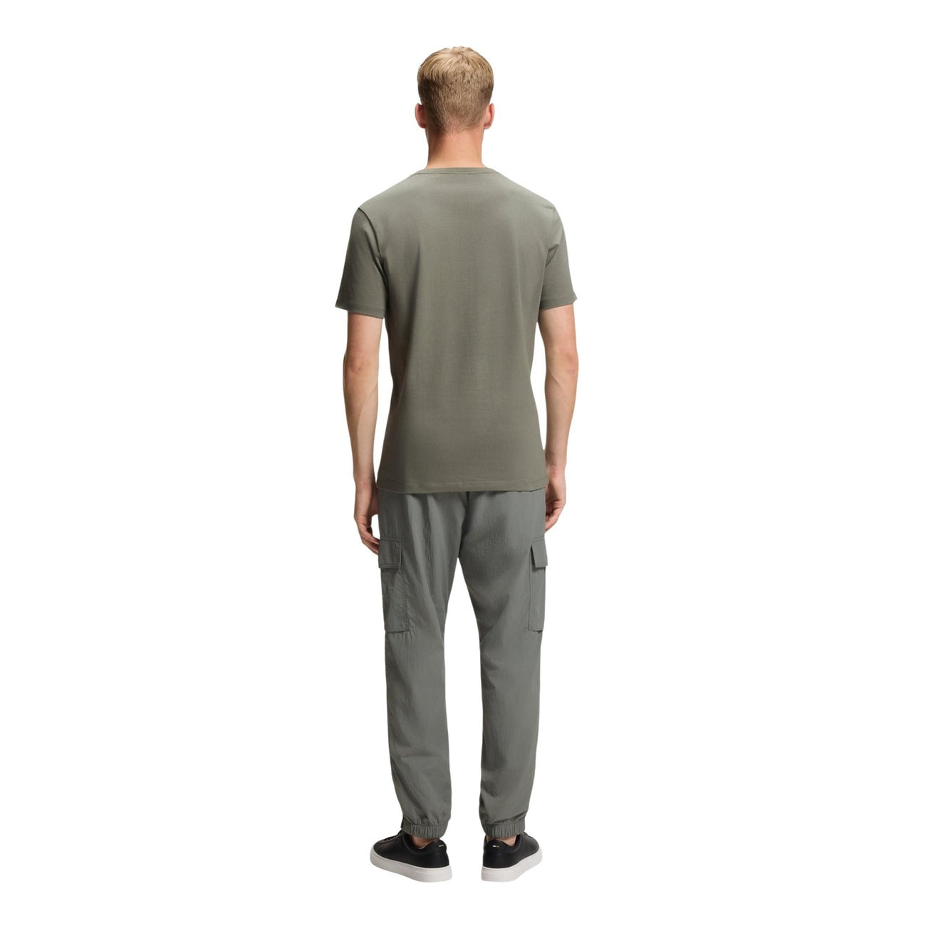2454814 Boss T-Shirt Grigio Uomo