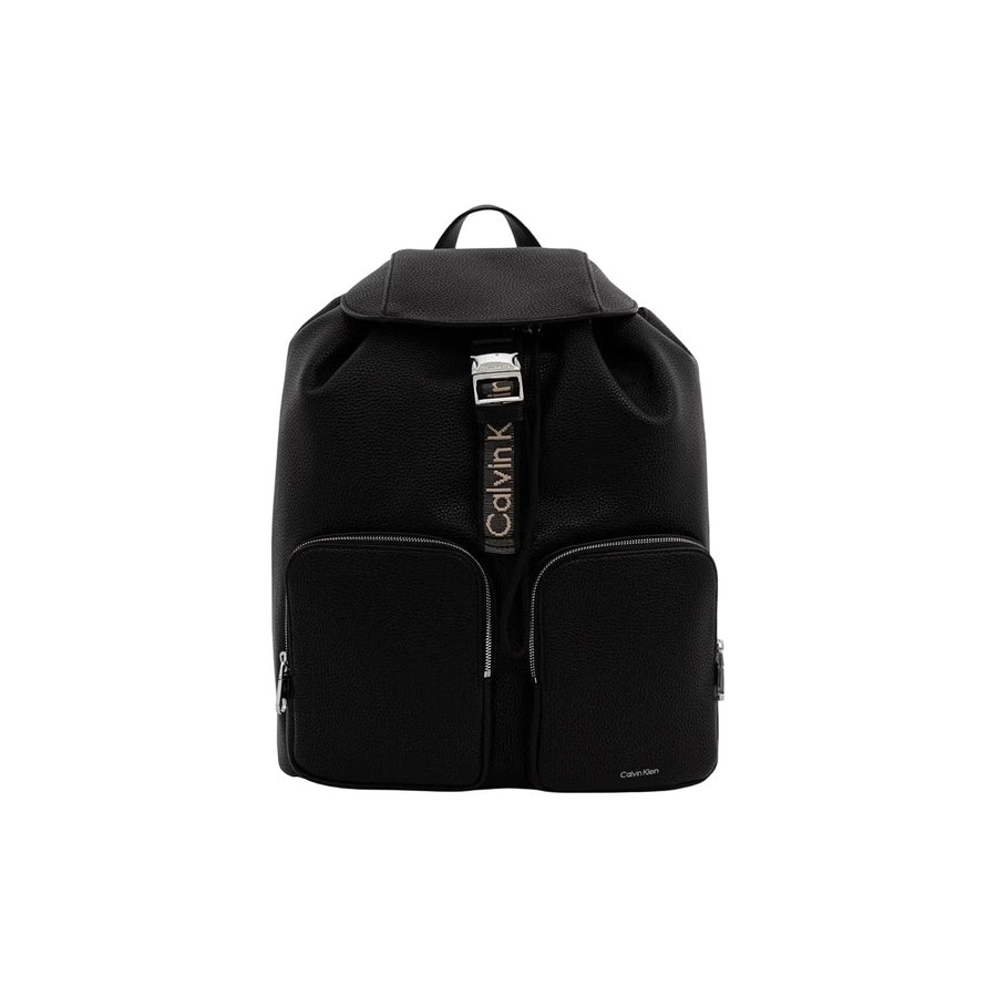 Webbing Strap Flap Backpack K50K512217 Borsa Donna