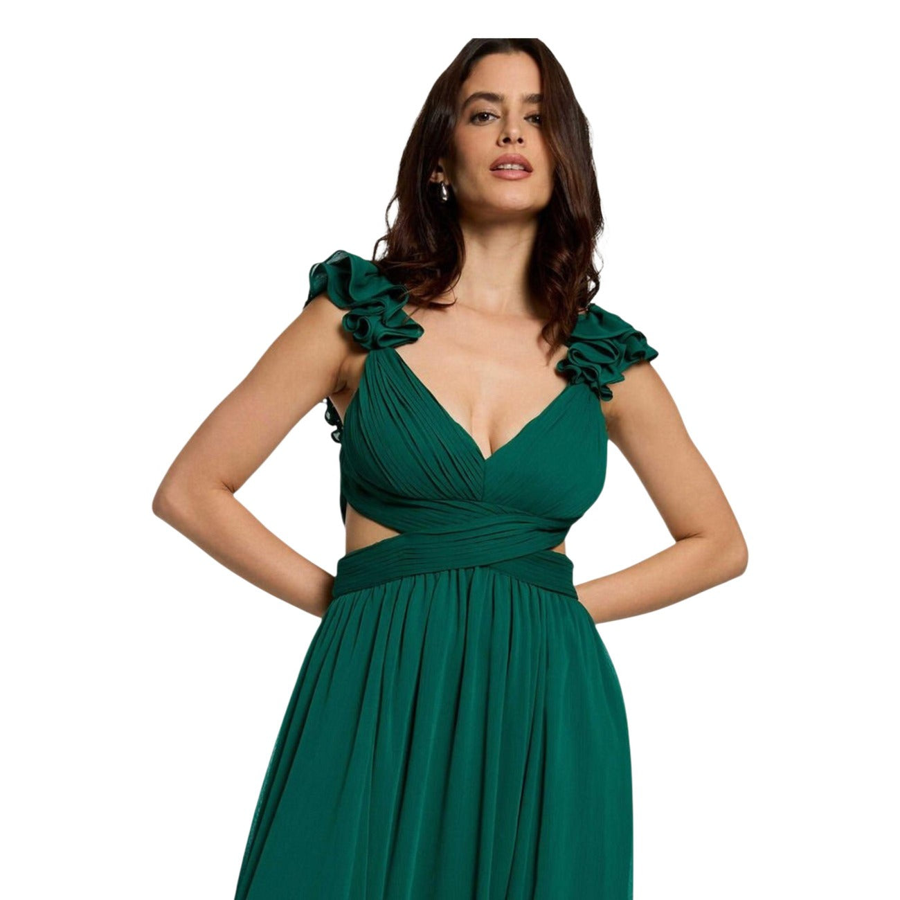 514282 Morgan De Toi Abito Verde Donna Primavera/Estate