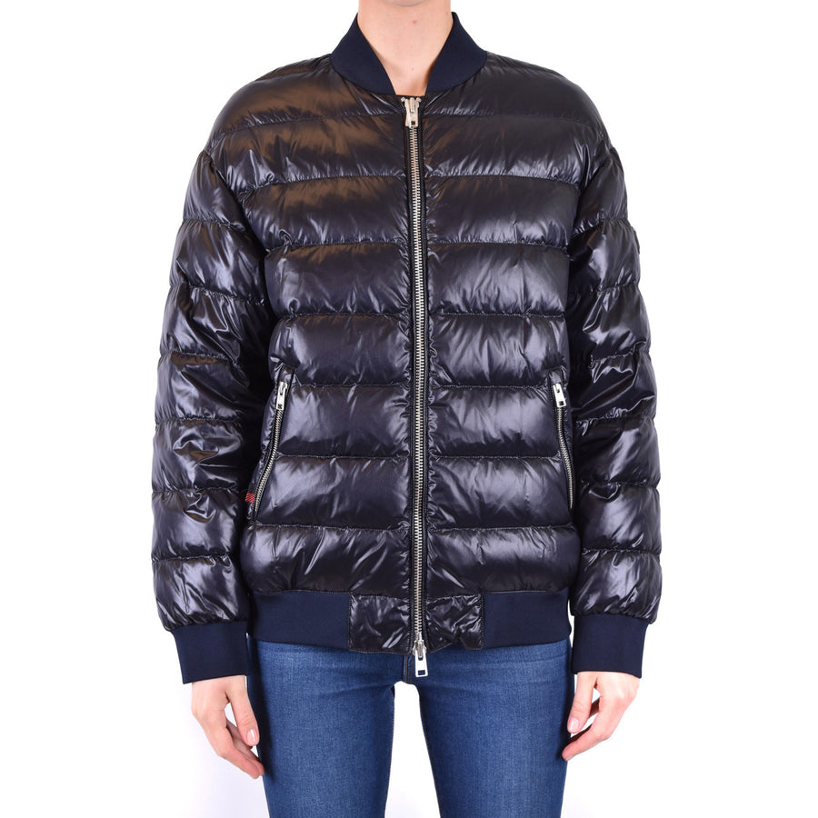 W's Alsea Glossy Bomber Jacket Navy