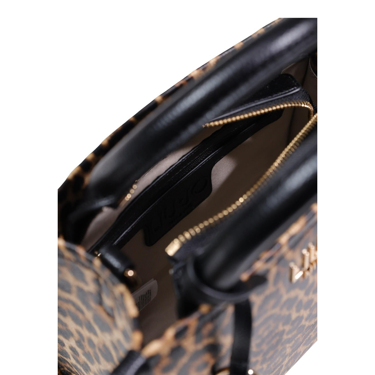 2456157 Liu Jo Borsa Marrone Leopardata Tracolla Poliuretano