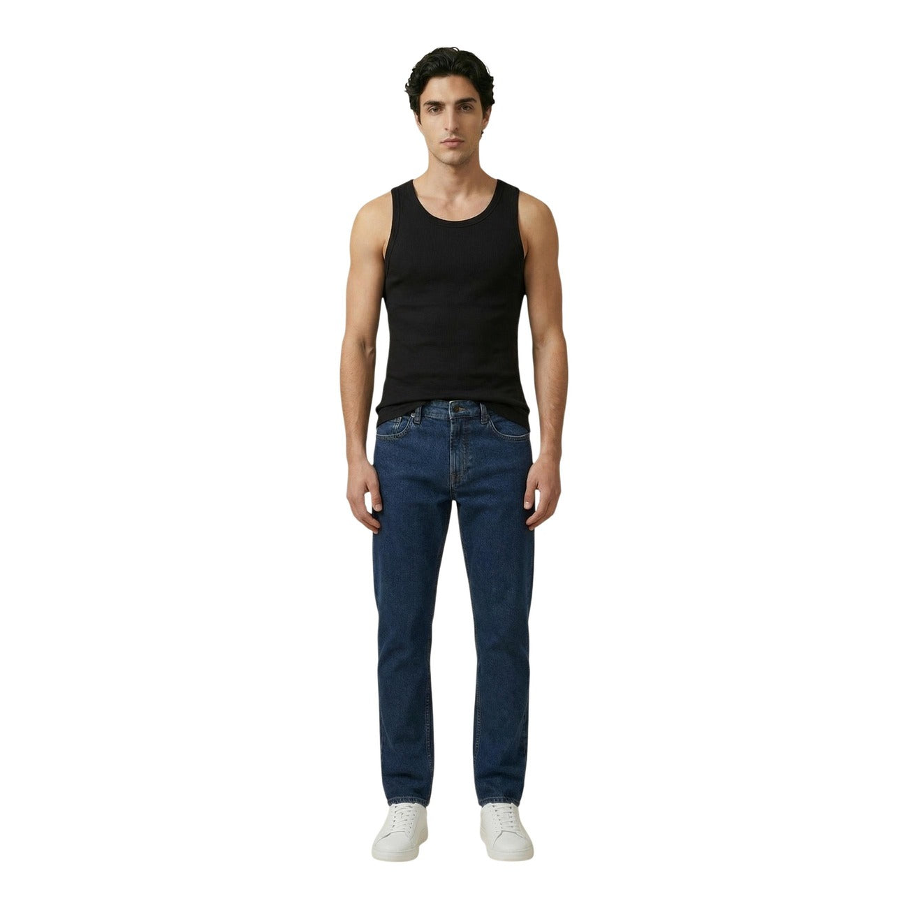2453572 Calvin Klein Jeans Canotta Nera Uomo