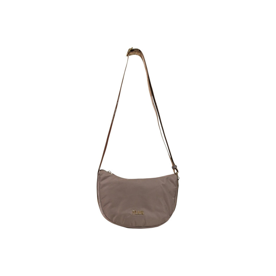 Borsa a Tracolla Alviero Martini 1A Classe Stormy Nylon Mezzaluna Grigio Tortora