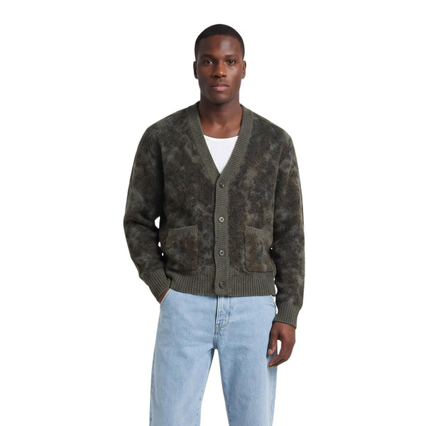 Onswillis Long Sleeve Distressed Jacquard Cardigans Uomo