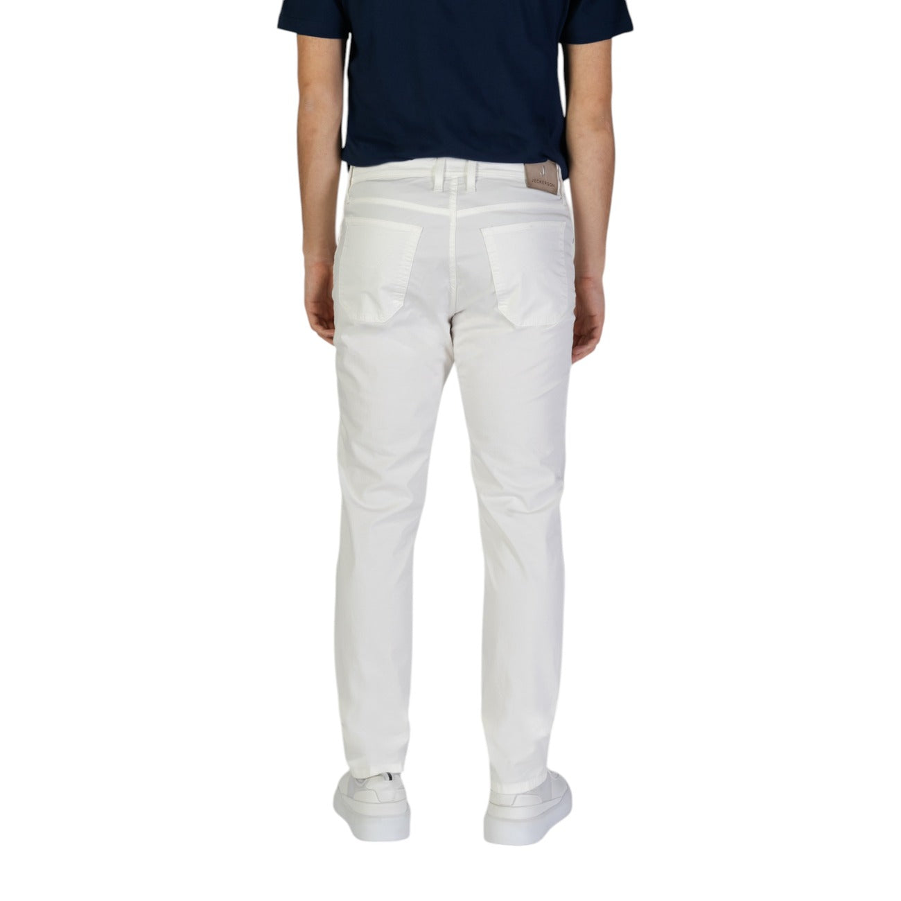 2380440 Jeckerson Pantaloni Bianco Uomo