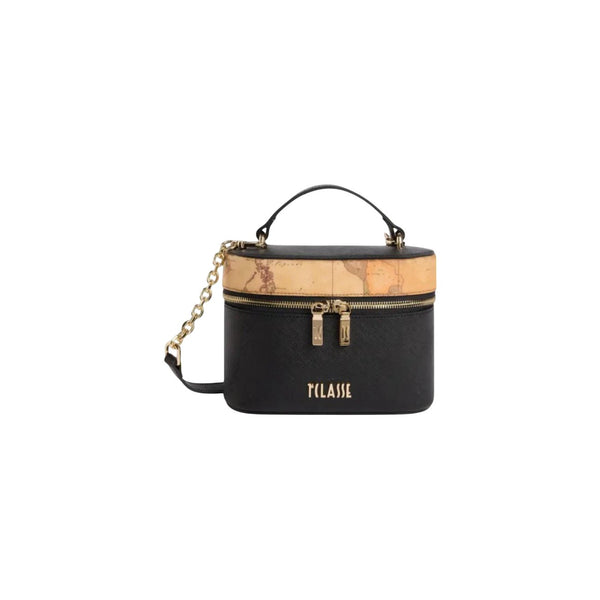 Borsa a Mano Vanity Case Geo Safari Nero