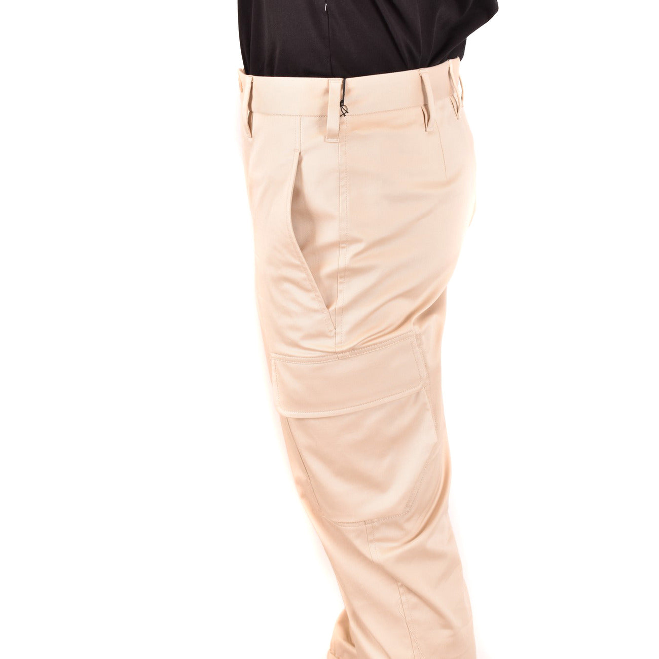 2434981 Neil Barrett Pantaloni Beige Cotone Elastan Uomo