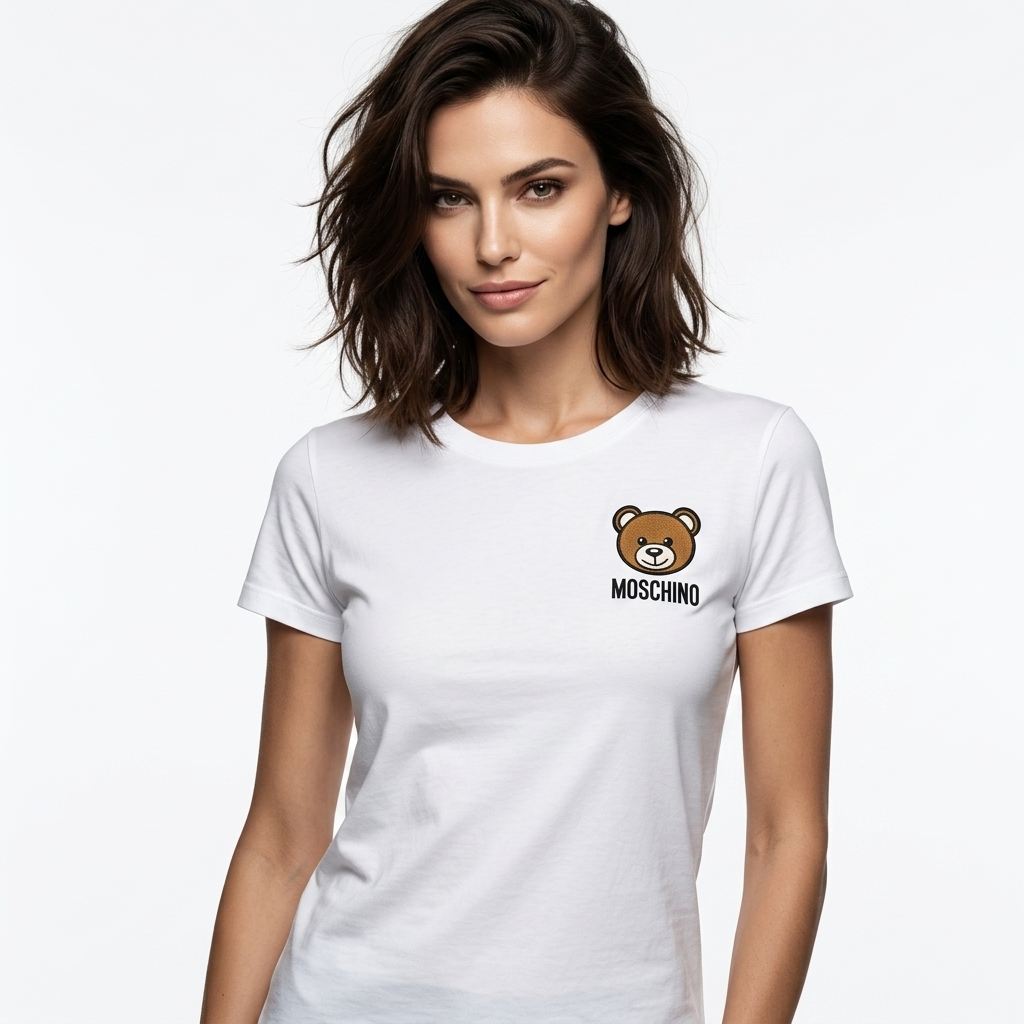 2238240 Moschino Underwear T-Shirt Bianca Donna