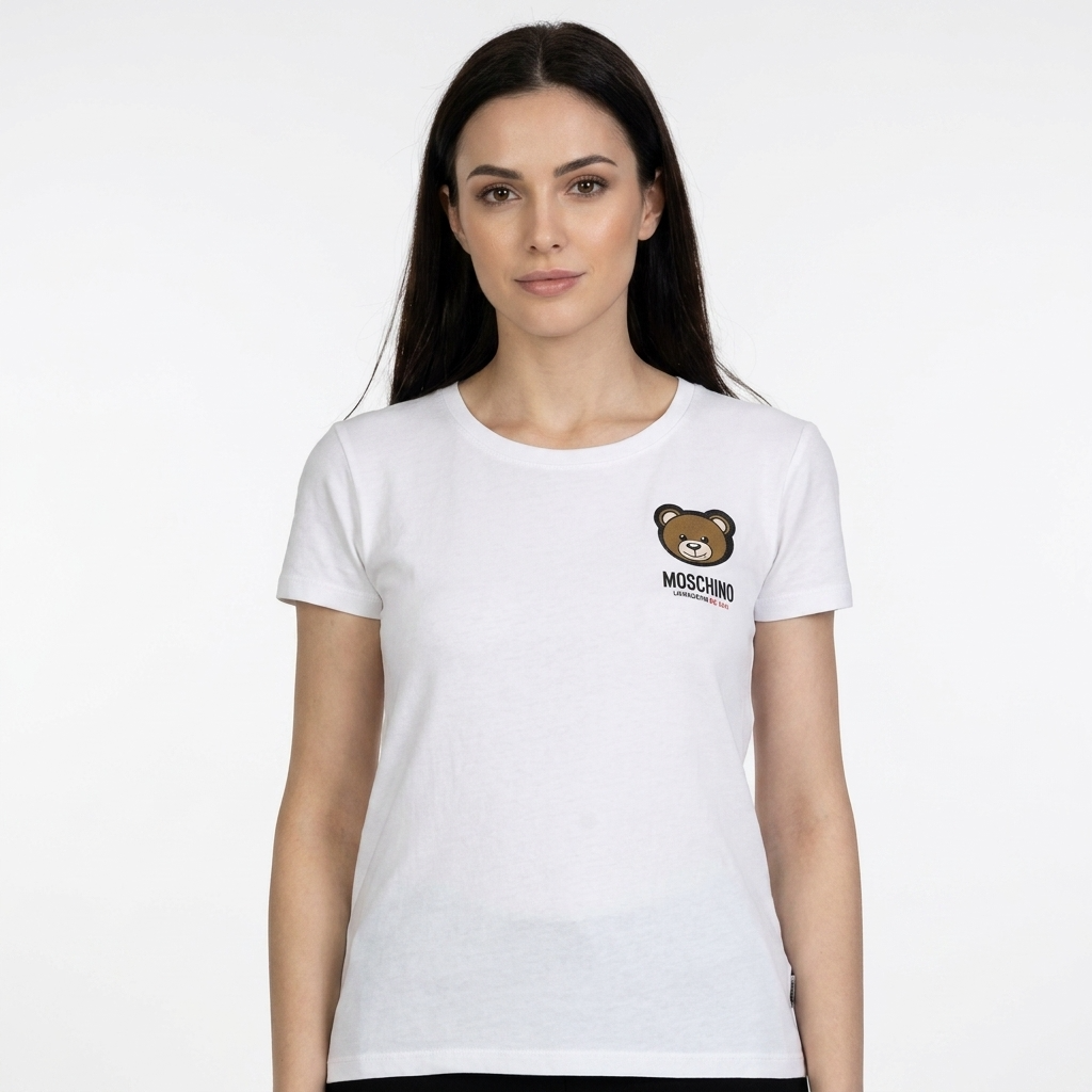2238240 Moschino Underwear T-Shirt Bianca Donna