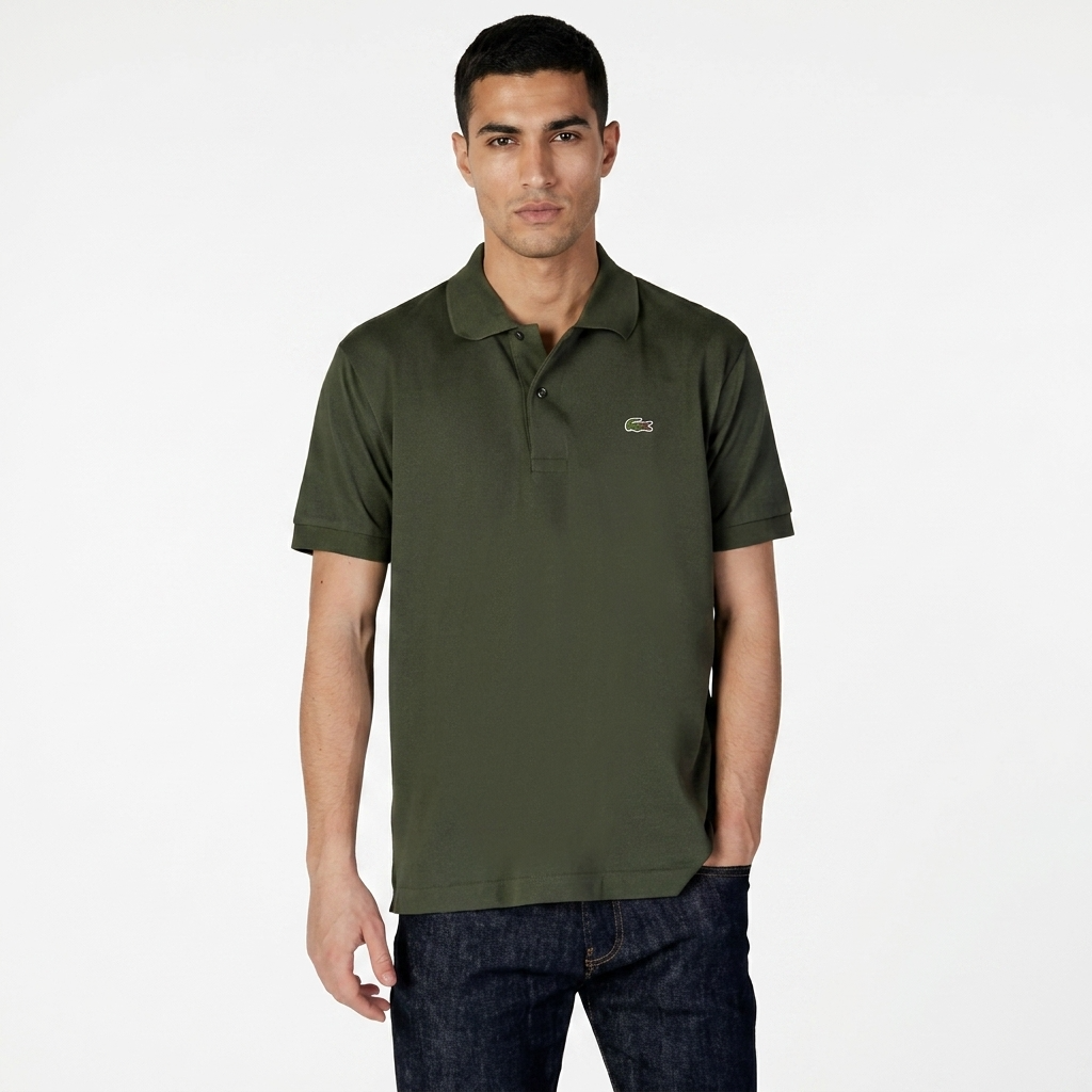 2412701 Lacoste Polo Verde Uomo