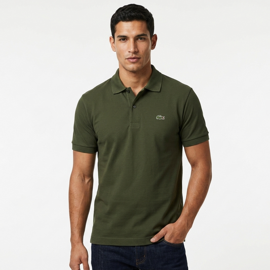 2412701 Lacoste Polo Verde Uomo