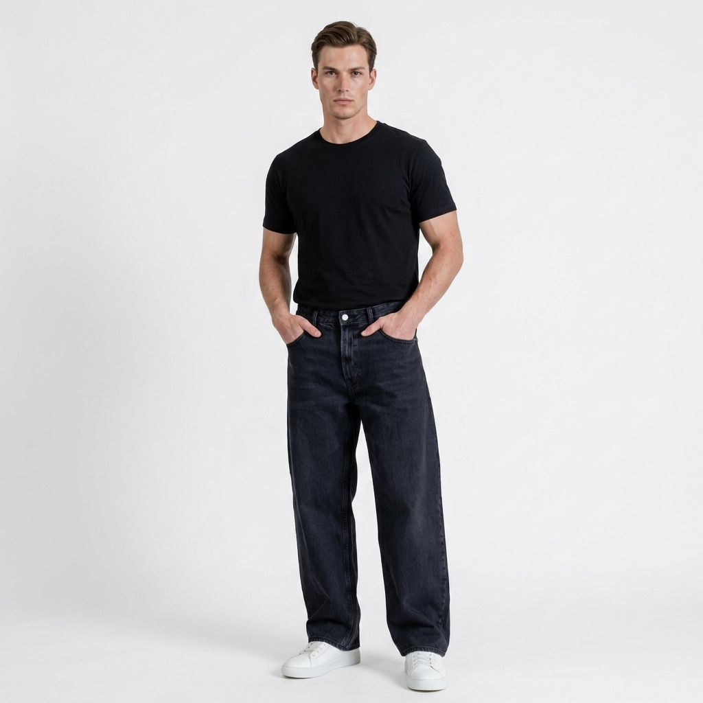 2448501 Calvin Klein Jeans Nero Uomo