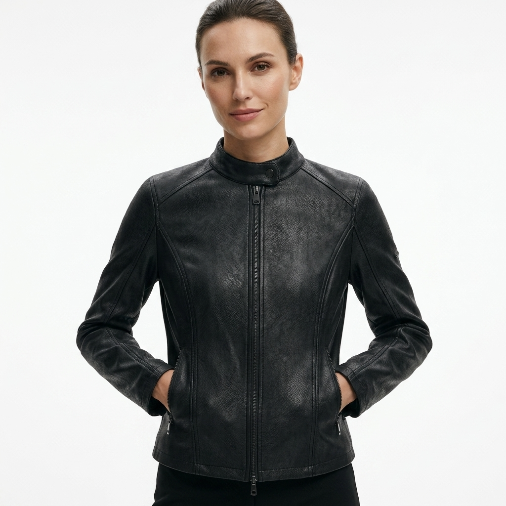 2451339 Desigual Giacca Donna Nera Poliestere