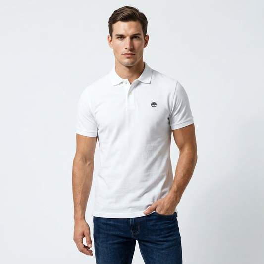 2452275 Timberland Polo Bianco Uomo