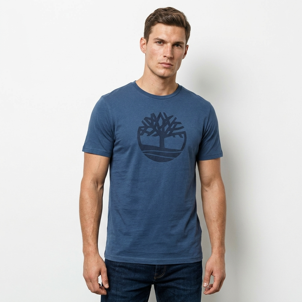 2452697 Timberland T-Shirt Blu Uomo