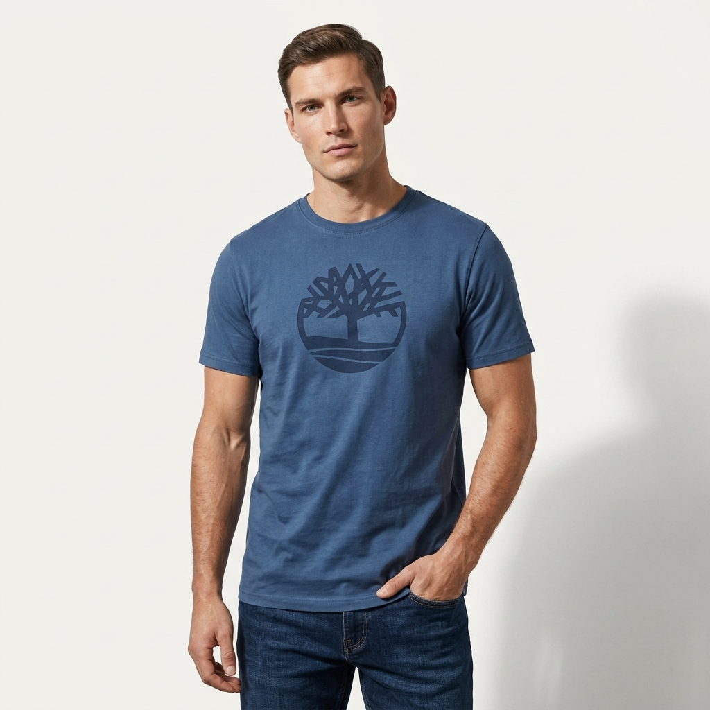 2452697 Timberland T-Shirt Blu Uomo