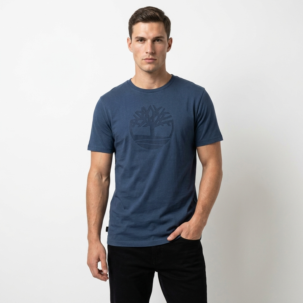 2452697 Timberland T-Shirt Blu Uomo