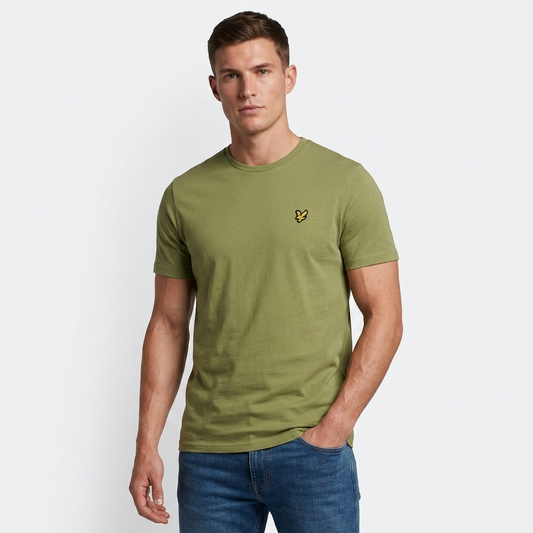 2456823 Lyle & Scott T-Shirt Verde Uomo