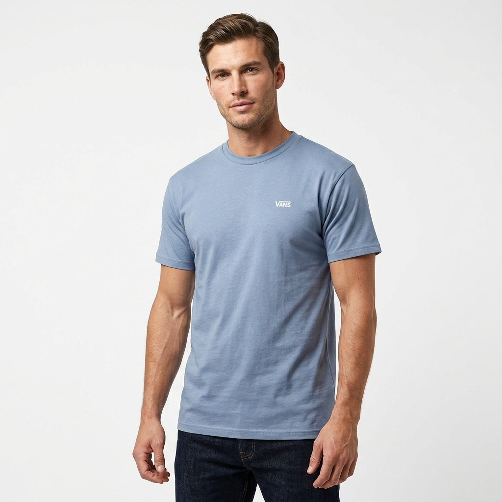 2458034 Vans T-Shirt Azzurra Uomo