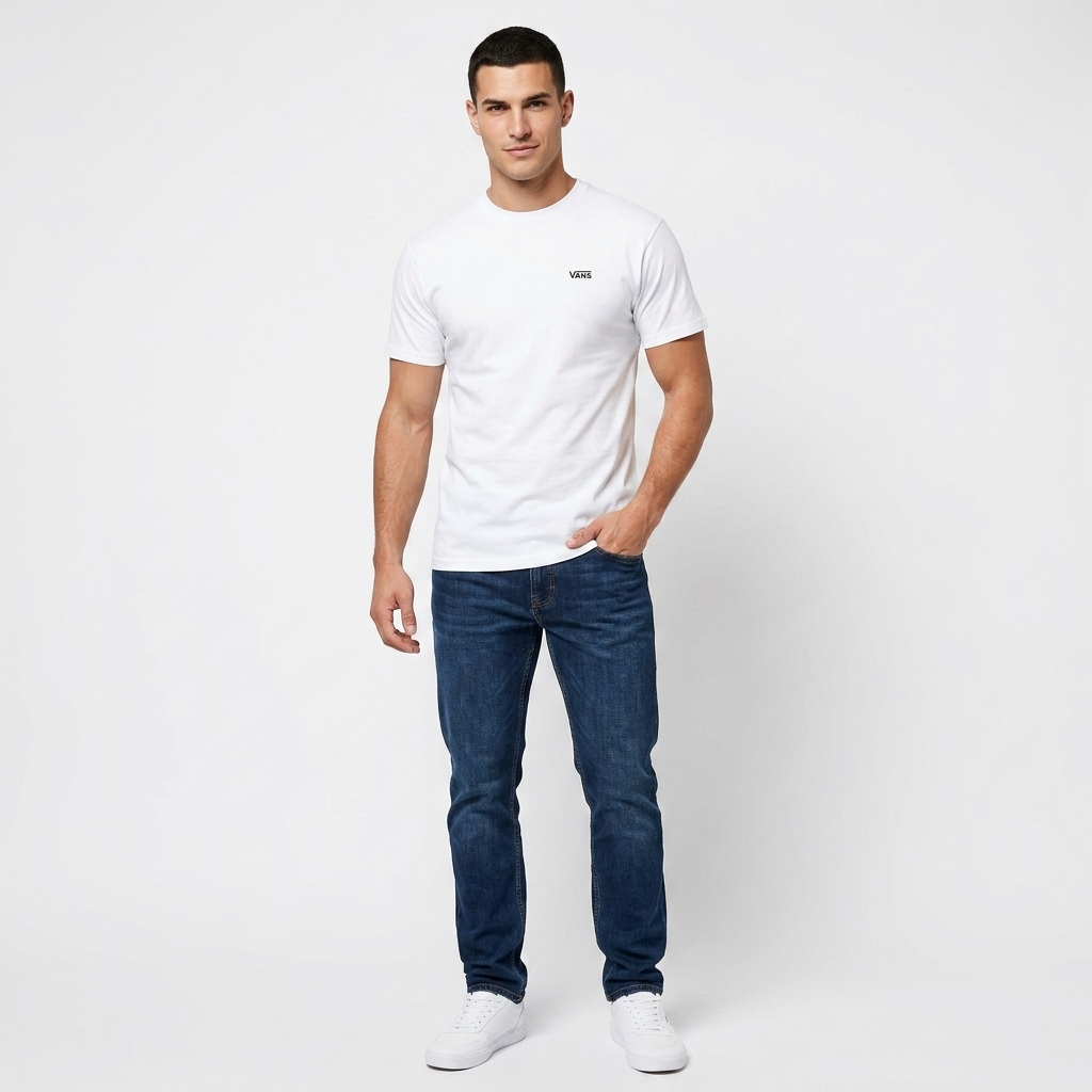 2458068 Vans T-Shirt Bianca Uomo