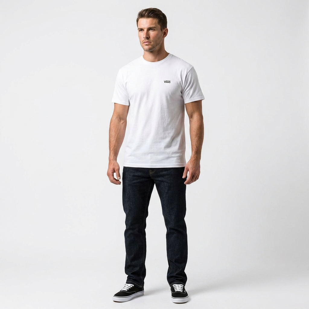 2458068 Vans T-Shirt Bianca Uomo