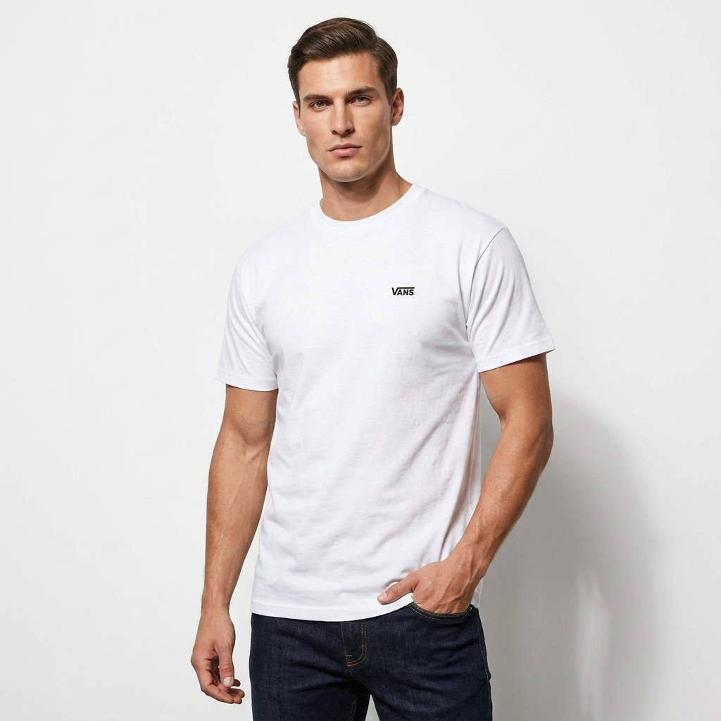 2458068 Vans T-Shirt Bianca Uomo