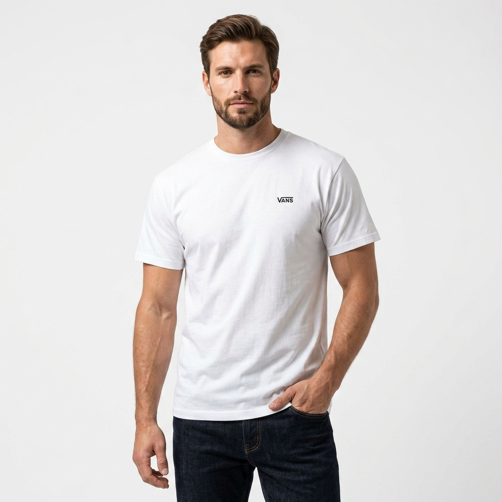 2458068 Vans T-Shirt Bianca Uomo