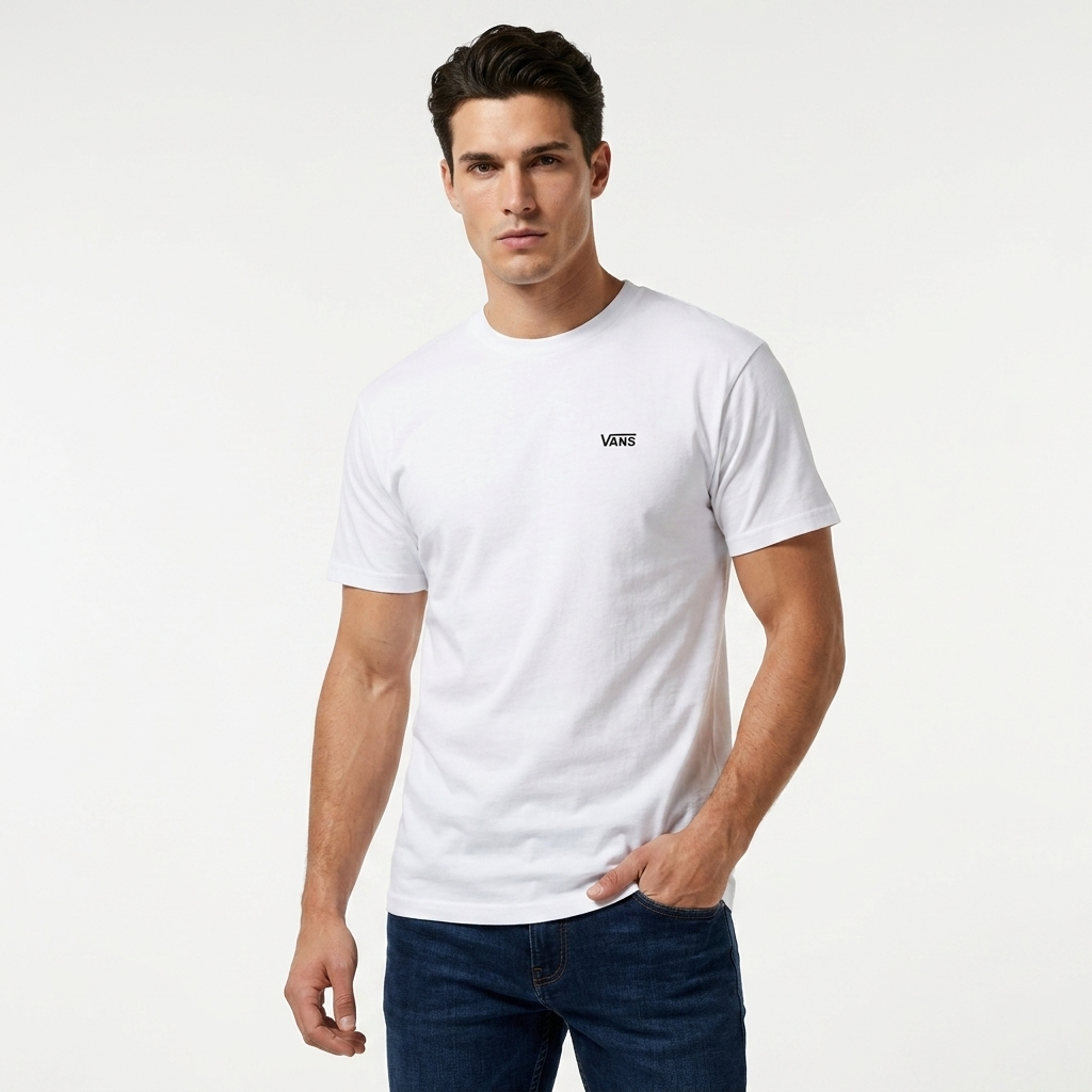 2458068 Vans T-Shirt Bianca Uomo
