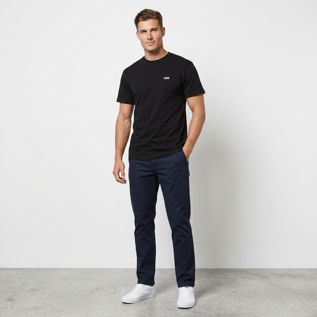 2461273 Vans T-Shirt Nera Uomo
