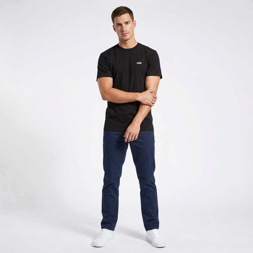 2461273 Vans T-Shirt Nera Uomo