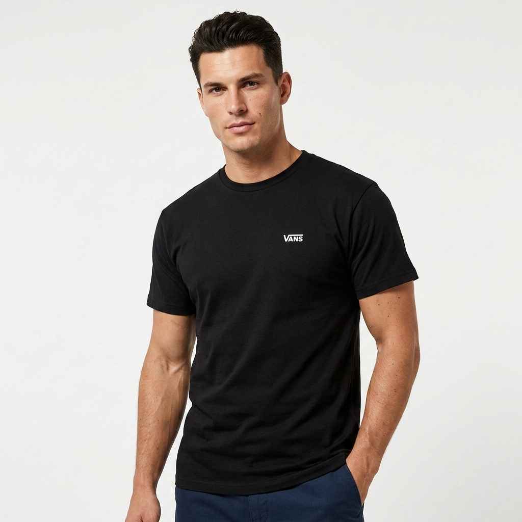 2461273 Vans T-Shirt Nera Uomo