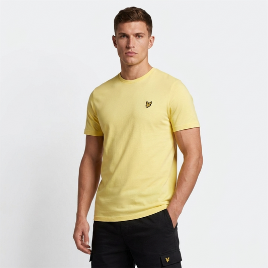2461311 Lyle & Scott T-Shirt Giallo Uomo