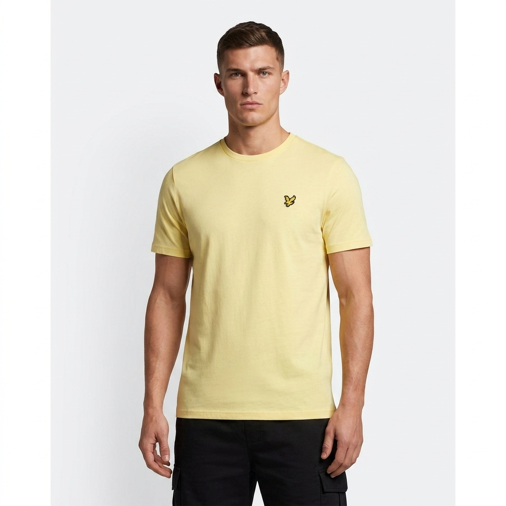 2461311 Lyle & Scott T-Shirt Giallo Uomo