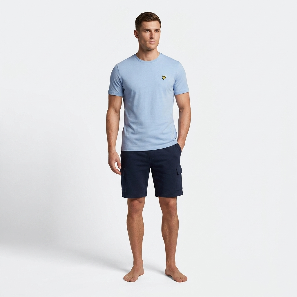 2461316 Lyle & Scott T-Shirt Lilla Uomo