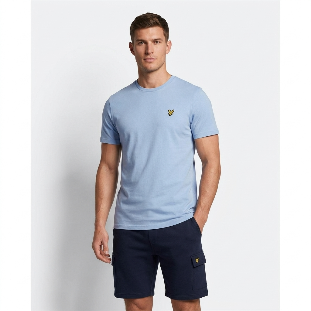 2461316 Lyle & Scott T-Shirt Lilla Uomo