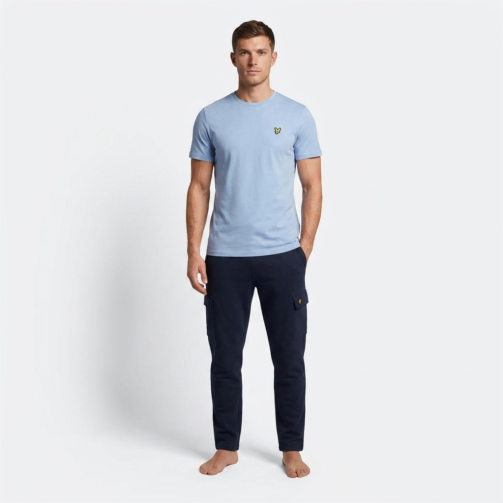 2461316 Lyle & Scott T-Shirt Lilla Uomo