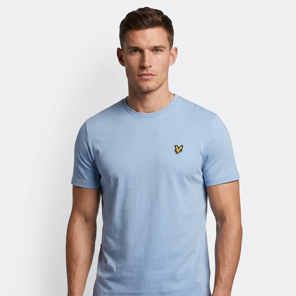 2461316 Lyle & Scott T-Shirt Lilla Uomo