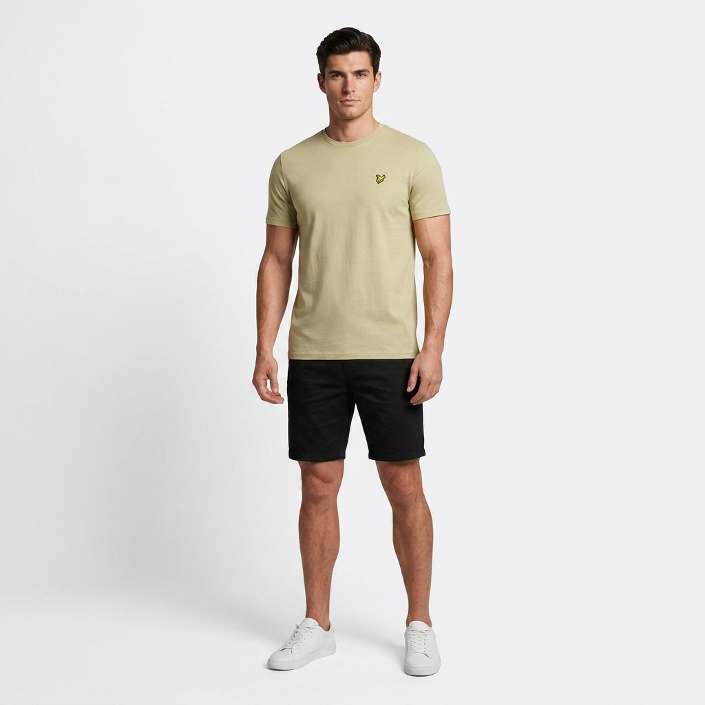 2461331 Lyle & Scott T-Shirt Verde Uomo